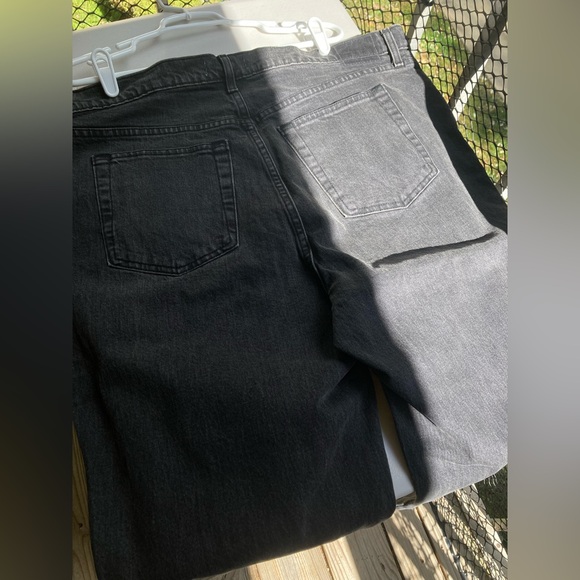 Abercrombie & Fitch Ultra High Rise The 90s Straight Jeans Size 35 Plus Size 20 - Picture 13 of 17